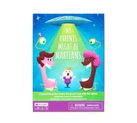Exploding Kittens - My Parents Might be Martians - 2+ Players - Ages 4+ - 10 Minutes to Play - Teamwork and Guessing Game - Kid Friendly Card Game, I