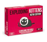 Exploding Kittens NSFW Edition, 2-5 Players, Ages 17+, Fast Pace Card Game | Draw cards, betray friends, and try not to explode in this adult card game with dark humor, strategy, and 15-minute play.