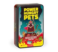 Exploding Kittens Power Hungry Pets in Collectible Tin 2-6 Players - Ages 7+ - 15 Minutes to Play - Strategic and Simple Card Game - Ideal for Party, Family Game Night, Kid and Adult