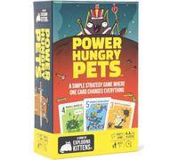 Exploding Kittens Power Hungry Pets Card Game | 2-6 Players, Ages 7+, 15 Min Play Time, Party Game, 21 Cards Included