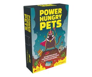 Exploding Kittens, Power Hungry Pets Party Game, Card Game, 2-6 Players, from 7+ Years, 15 Minutes, German, Multicoloured, Colourful