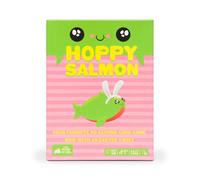 Exploding Kittens Presents: Hoppy Salmon - Quick Card Game for Family Fun - 3-8 Players Ages 6+ - Quick 90-Second Rounds