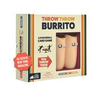 Exploding Kittens - Presents Throw Throw Burrito - A Dodgeball Card Game - Family Card Games for Adults, Teens & Kids - 2-6 Players - Ages 7 and Up -