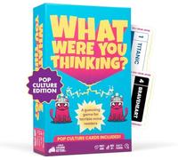 Exploding Kittens Presents, What Were You Thinking? Pop Culture - Fast-Paced Word Guessing Board Game, Fun Night Party and Family Game for Kids, Teens, and Adults