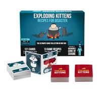Exploding Kittens Recipes for Disaster Deluxe Game Set by Exploding Kittens - Card Games for Adults Teens & Kids - Fun Family Games - A Russian Roulette Card Game, Blue