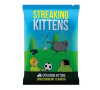 Exploding Kittens, Streaking Kittens, Expansion, Party Game, Card Game, 2-5 Players, From 7+ Years, 15+ Minutes, German