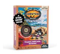 Exploding Kittens Survivor: Let’s Go to Rocks Game for Ages 8+, 2 to 6 Players, Strategy and Challenge Party Game with Rocks, Cards, and Immunity Necklace.