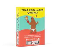 Exploding Kittens That Escalated Quickly Grab & Game, 3-5 Players, 10+ | Your favorite absurd answer game, now pocket-sized! Work together to rank wild things in the right order. Card Game