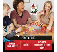 Exploding Kittens: The Board Game - The Action Packed Party Game to Celebrate 10th Birthday - 2-6 Players Aged 7+ - Great for Adults, Teens, Collecto