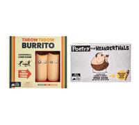 Exploding Kittens Throw Throw Burrito Card Games & Poetry for Neanderthals Card Games for Adults Teens & Kids - Fun Family Games