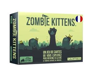 Exploding Kittens - Zombie Kittens - Atmosphere Game for Children from 7 Years - Card Game Where You Explode and Come Back to Life - Funny and Offbeat - 2 to 5 Players - 15 Min - French Version