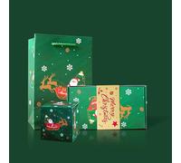 Exploding Money Gift Box, Christmas Surprise Explosion Gift Box-Creating the Most Surprising, Folding Bouncing Red Envelope, Cash Explosion for Birthday Anniversary Valentine (Green 10 Bounce Boxes)