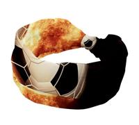 Exploding Soccer Ball Freball Headbands for Women Girls, Wide Headband, Knotted Cross Turban Head Band, Non Slip Hairband for Yoga Workout Running