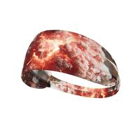 Exploding Stone Elastic Exercise Headband Light Comfort Absorb Sweat Breathable for Outdoor Sports Wearing