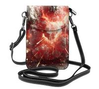 Exploding Stone Small Cell Phone Purse Crossbody Compact Exquisite and Reliable for Daily Commuting and Travel