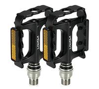 Explopur Bike Quick Release Pedals - MTB Cycling Platform Pedal with Pedal Extender Adapter