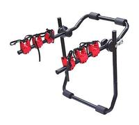 Explora® Foldable 3 Bike Carrier Rear Hitch Mount Bicycle Rack with Straps, Universal Fitting Car SUV Saloon Hatchback Estate