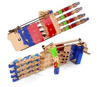 EXPLORA - Main Articulated Robot - 198 Pieces - 3D STEAM Model - 540084 - Science of Objects - DIY - No Glue or Scissors - Construction Game - National Geographic License - 8 Years