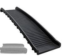 Explora® Portable Folding Dog Pet Ramp Non Slip Surface Lightweight Strong Plastic Foldable Collapsible Car 4x4 SUV MPV Van Travel Access Antislip Ramp Ladder - 160cm x 40cm