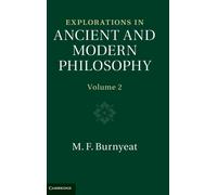 Explorations in Ancient and Modern Philosophy