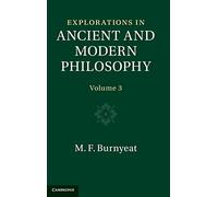 Explorations in Ancient and Modern Philosophy: Volume 3