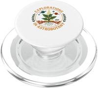 Explorations in Astrobotany Retro Space Botany Science Art PopSockets PopGrip for MagSafe