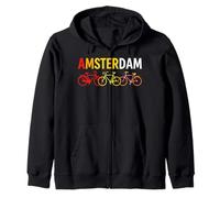 Explore Amsterdam City with Our Amsterdam T Shirt Zip Hoodie