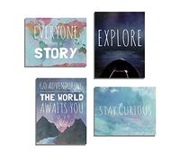 Explore Collection of Four 24x36 Inch Print Wall Art Prints, Typography, Nursery Decor, Kid's Wall Art Print, Kid's Room Decor, Gender Neutral, Motivational Word Art, Inspirational