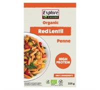 Explore Cuisine Explore Cuisine Organic Red Lentil Penne 225g