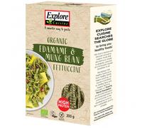 Explore Cuisine Organic Edamame & Mung Bean Fettuccine Pasta - 200g