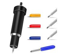 Explore Deep Cut Blade with Housing Compatible with Cricut Maker, Maker 3, Air 3, 2, One, Explore 3, 3 Blades) Black