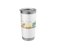 Explore Discover Dream Adventure Stainless Steel Insulated Tumbler