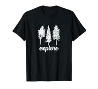 Explore Forest and Trees Nature Leaves T-Shirt