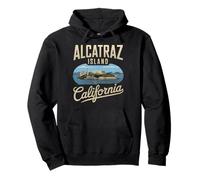 Explore Historical Alcatraz Island California Pullover Hoodie