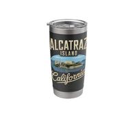 Explore Historical Alcatraz Island California Stainless Steel Insulated Tumbler