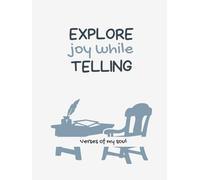 Explore Joy While Telling | Poetry: 26 Poetry Prompts Journal from A to Z | Interactive Notebook to Write, Review & Share 26 Complete Poetry | ... Writing Practice | Gift For Women Men Writers