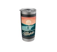 Explore Lake Champlain Serenity and Nature Experiences Await Stainless Steel Insulated Tumbler