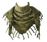 Explore Land Cotton Military Shemagh Tactical Desert Keffiyeh Scarf Wrap Foliage