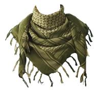 Explore Land Cotton Shemagh Keffiyeh Tactical Desert Military Scarf Neck Head Wrap with Tassel for Men Women Foliage 41 x 43 inches (105 x 110 cm)