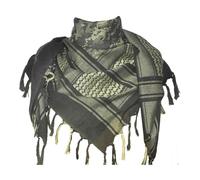 Explore Land Cotton Shemagh Keffiyeh Tactical Desert Military Scarf Neck Head Wrap with Tassel for Men Women Camouflage 41 x 43 inches (105 x 110 cm)