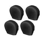 Explore Land Tire Covers 4 Pack - Tough Tire Wheel Protector for Truck, SUV, Trailer, Camper, RV - Universal Fits Tire Diameters 23-25.75 inches, Black