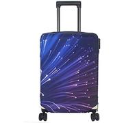 Explore Land Travel Luggage Cover Suitcase Protector Fits 18-32 Inch Luggage, Fireworks, XL(31-32 inch Luggage)