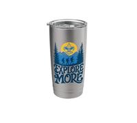 Explore More! Hiking Scouts BSA Cub Scouting Outdoor Stainless Steel Insulated Tumbler