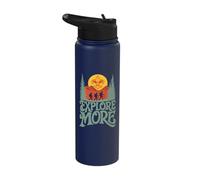 Explore More! Hiking Scouts BSA Cub Scouting Outdoor Stainless Steel Insulated Water Bottle