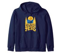 Explore More! Hiking Scouts BSA Cub Scouting Outdoor Zip Hoodie