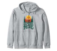 Explore More! Hiking Scouts BSA Cub Scouting Outdoor Zip Hoodie