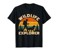 Explore More Trekking Camping Funny Hiker Wildlife Explorer T-Shirt