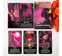 Explore Mysterious Realms with Chakra & Reiki Oracle。Oracle Cards and tarot cards for Beginners, Energy Healing Oracle Cards