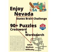 Explore Nevada: Legends, Nature & Nostalgia: 90+ Word Puzzles