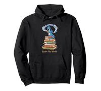 Explore New Worlds Dragon Myths Legends Star Pullover Hoodie